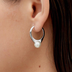RSNY pearl ring earrings - R2145A