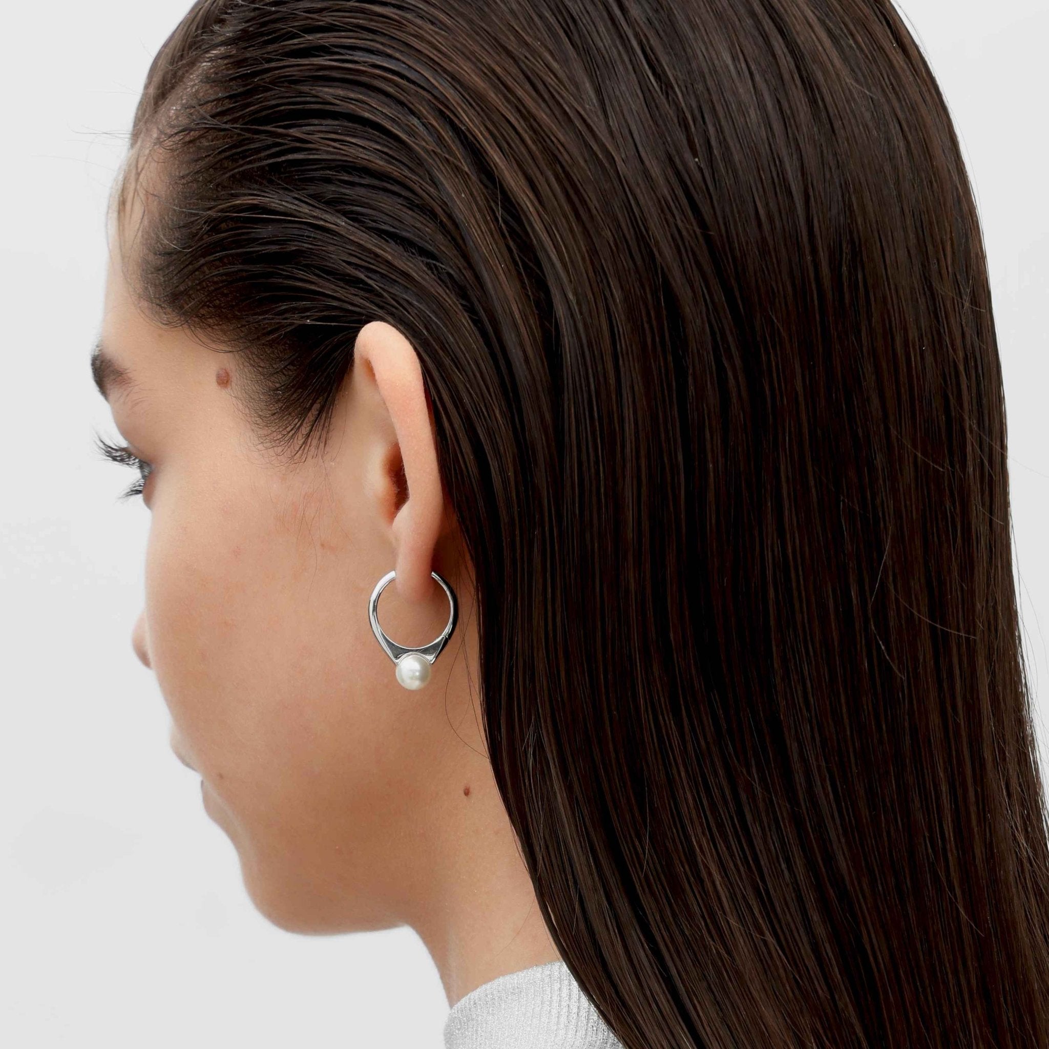 RSNY pearl ring earrings - R2145A