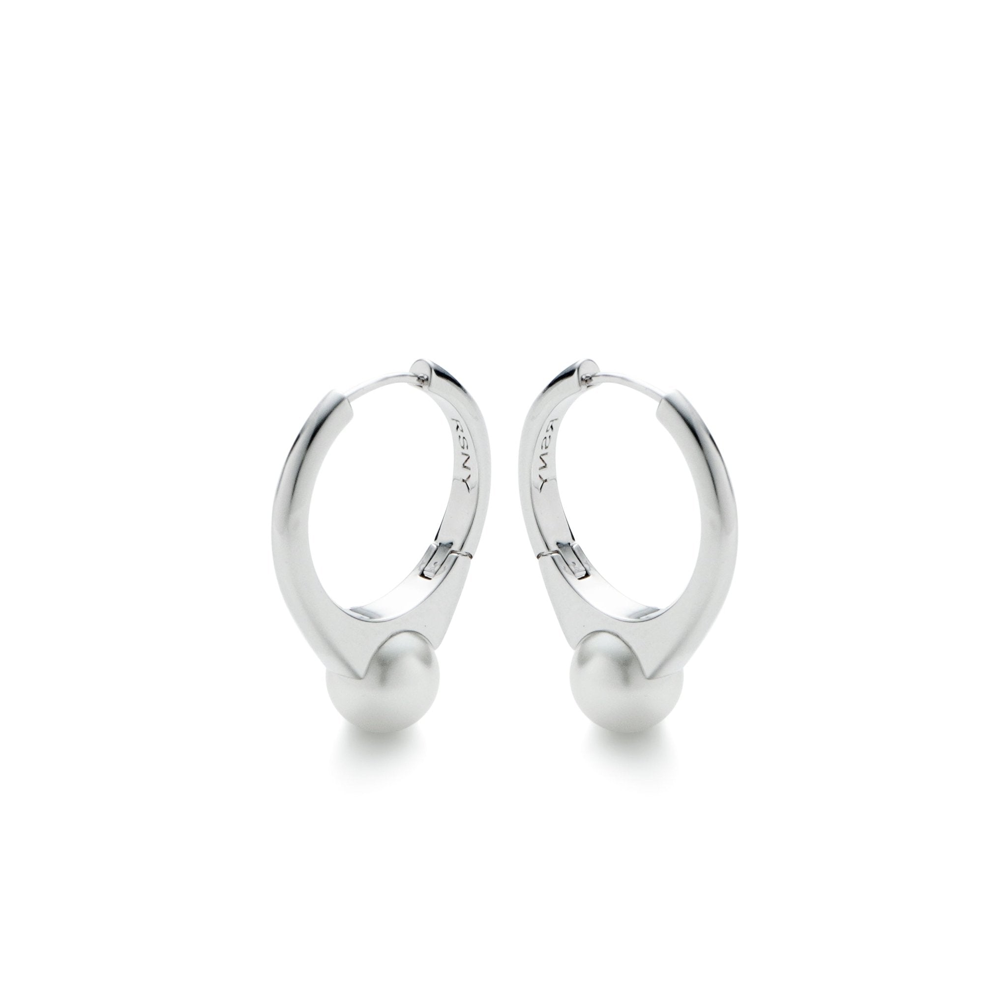 RSNY pearl ring earrings - R2145A