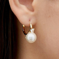 RSNY pearl ring earrings - R2163B