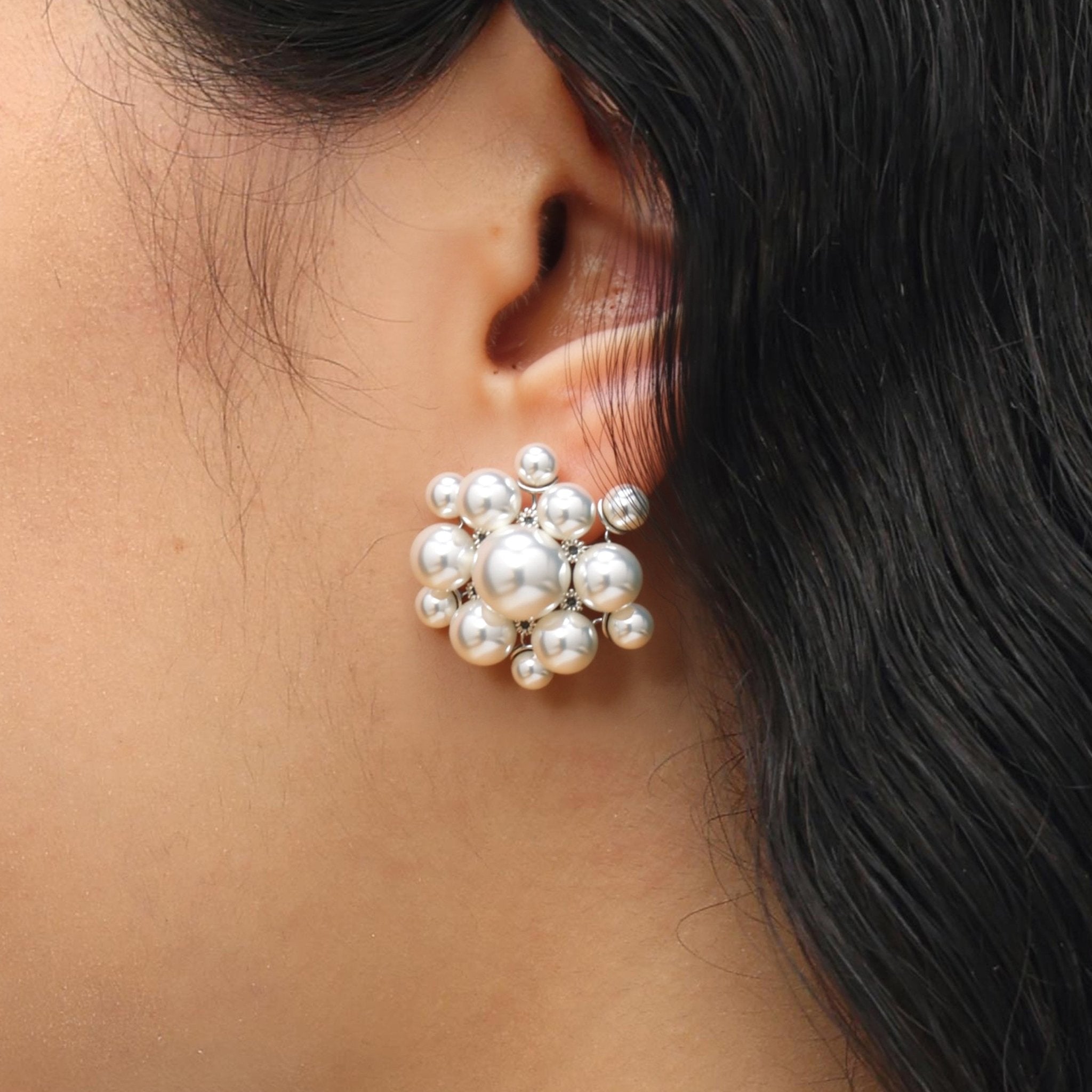 RSNY Pearl Shaped Earrings - R2231A