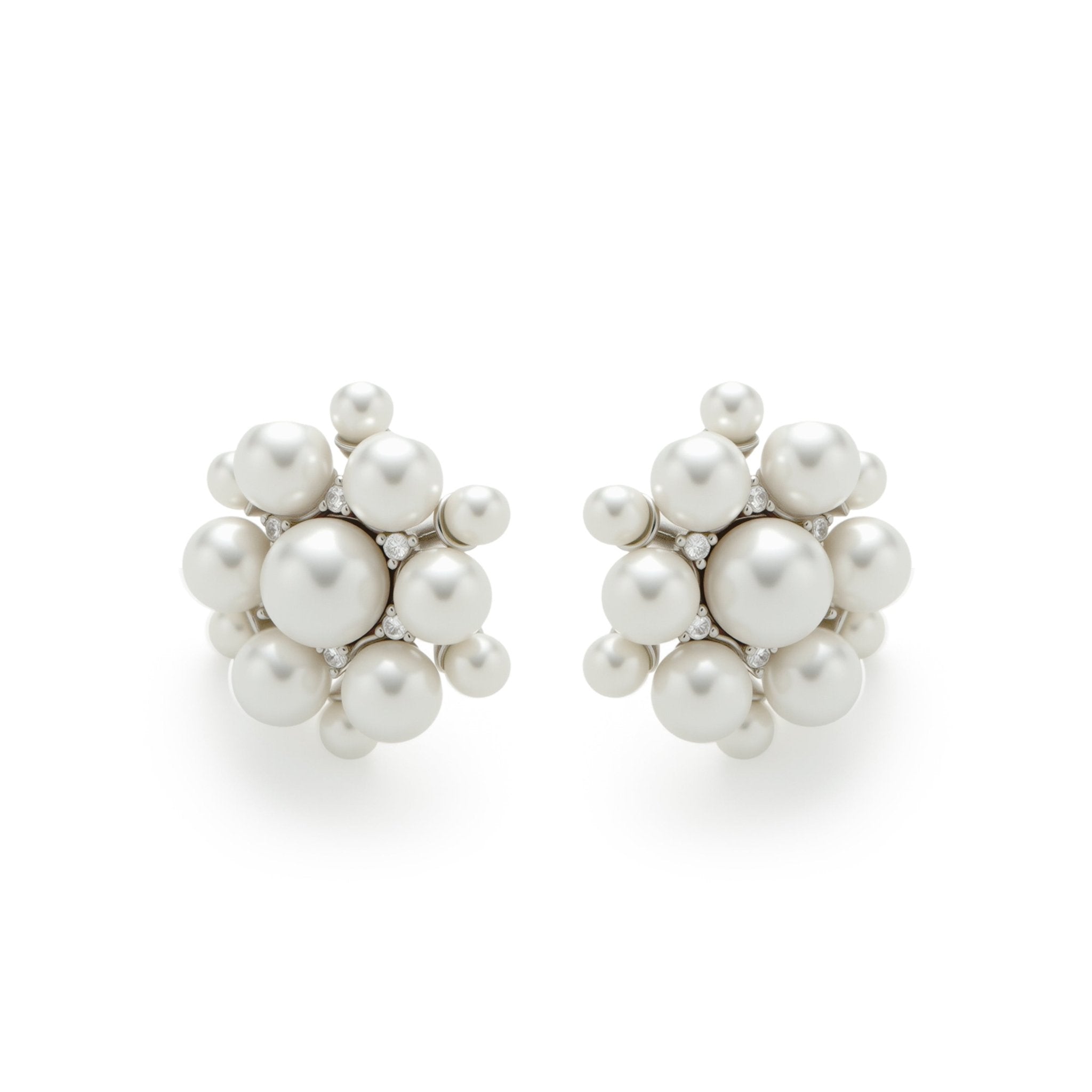 RSNY Pearl Shaped Earrings - R2231A