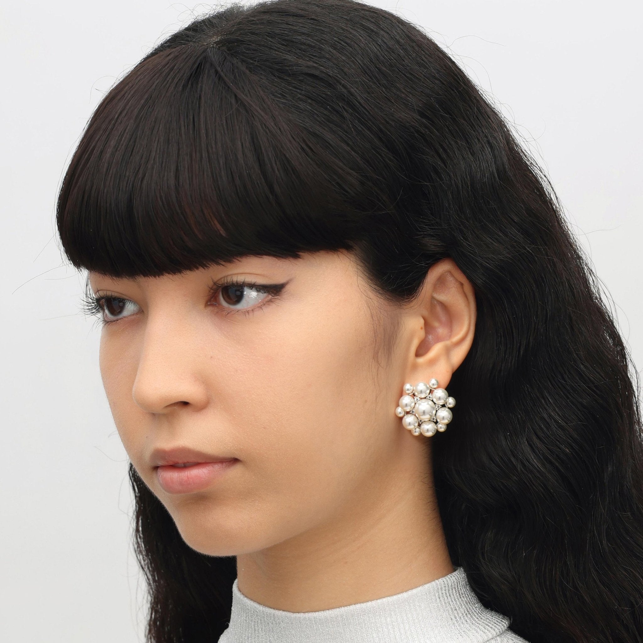 RSNY Pearl Shaped Earrings - R2231A