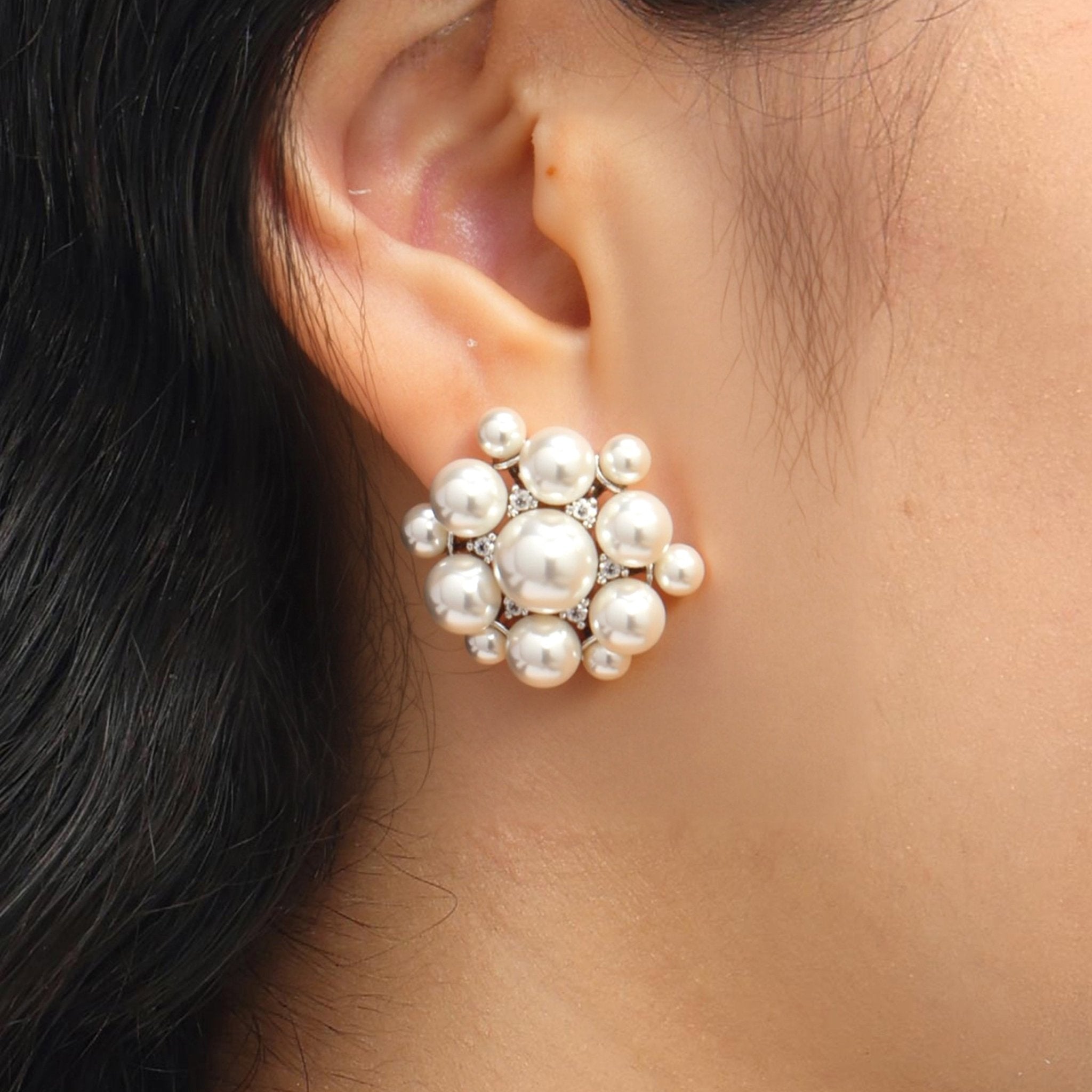RSNY Pearl Shaped Earrings - R2231A