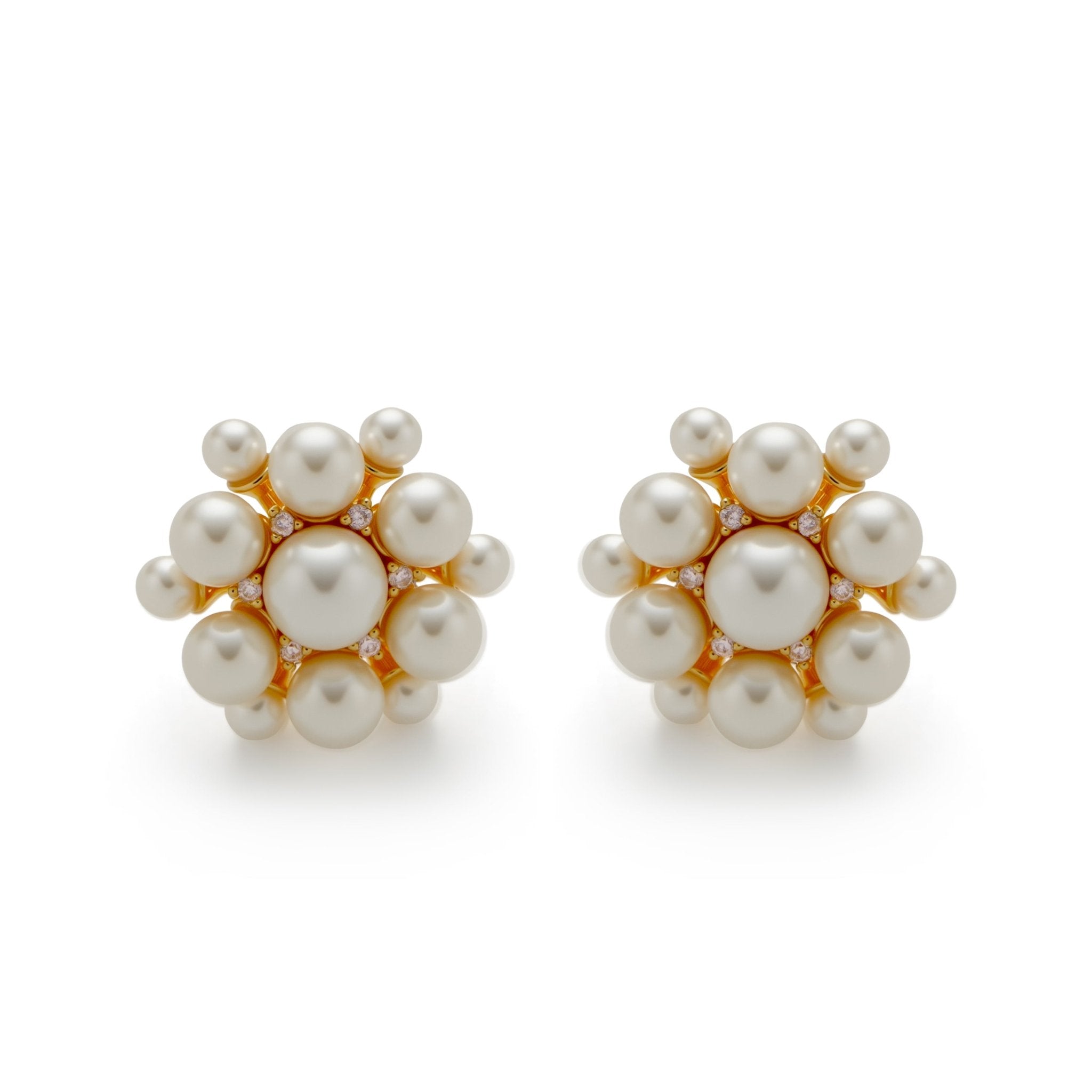 RSNY Pearl Shaped Earrings - R2231B