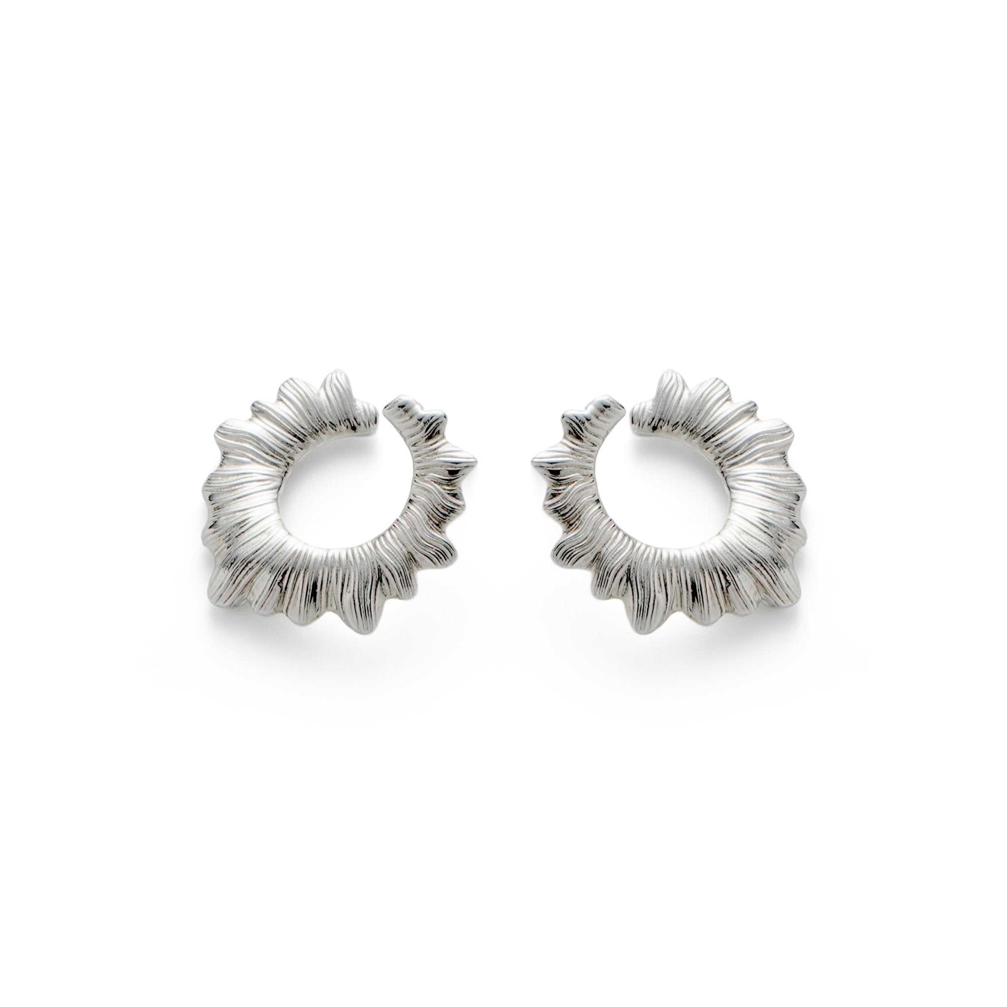RSNY pleated earrings - R2089A