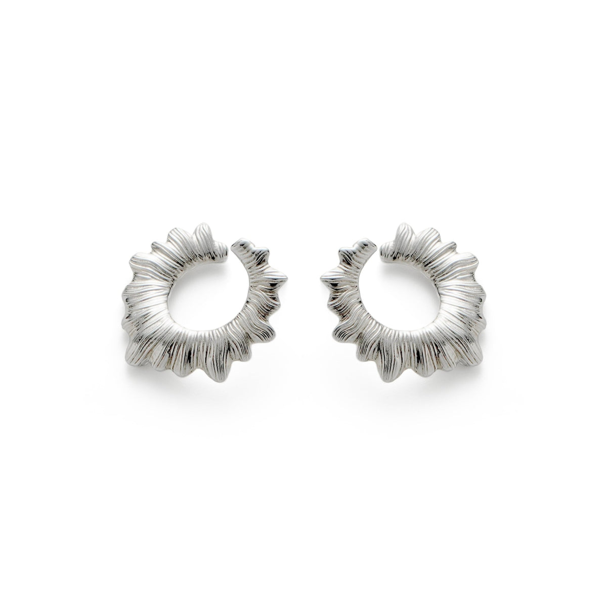 RSNY pleated earrings - R2089A