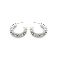 RSNY pleated earrings - R2138A