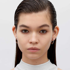 RSNY pleated earrings - R2138A