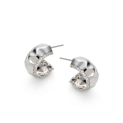 RSNY Pleated Earrings - R2226A