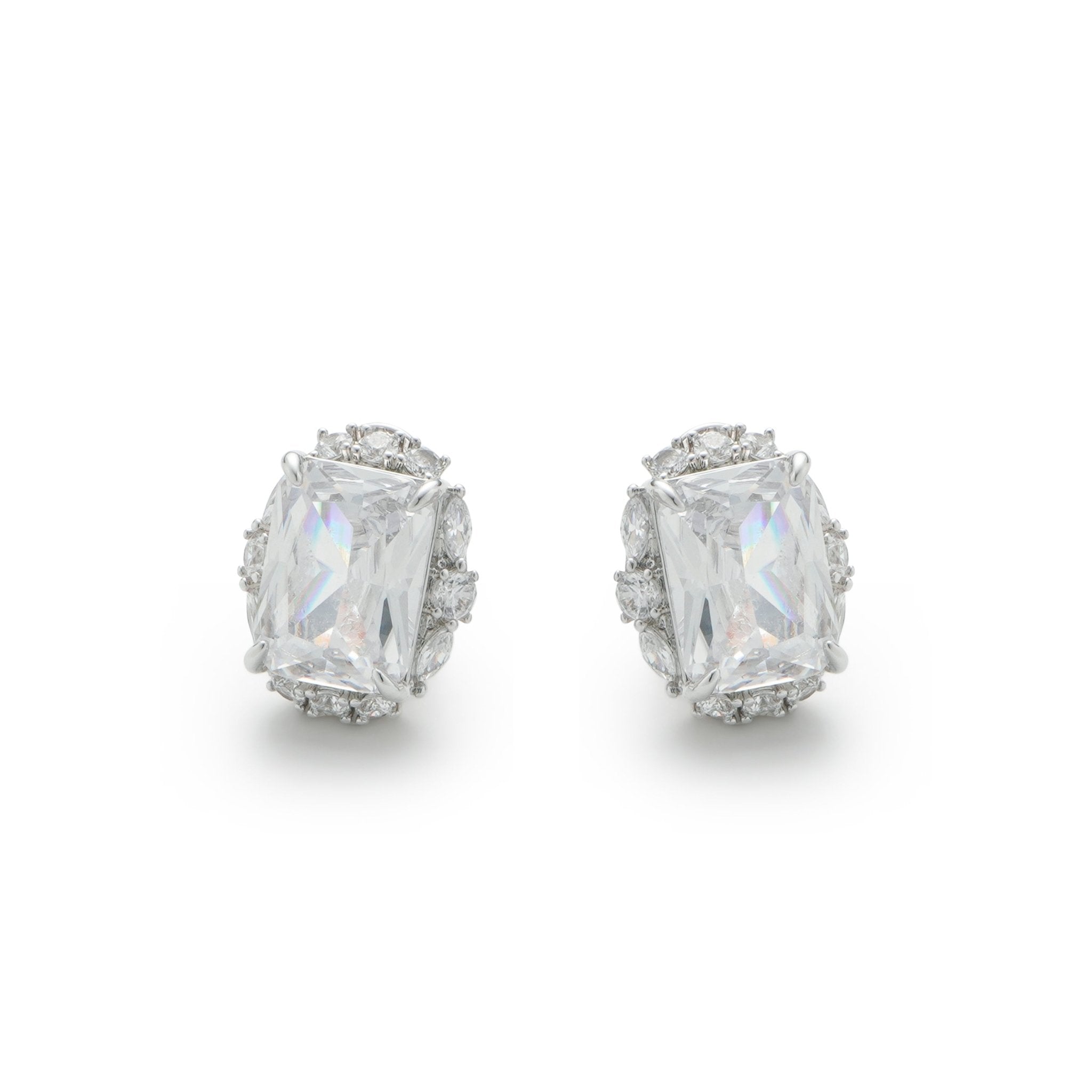 RSNY Princess Square Earrings - R2113A