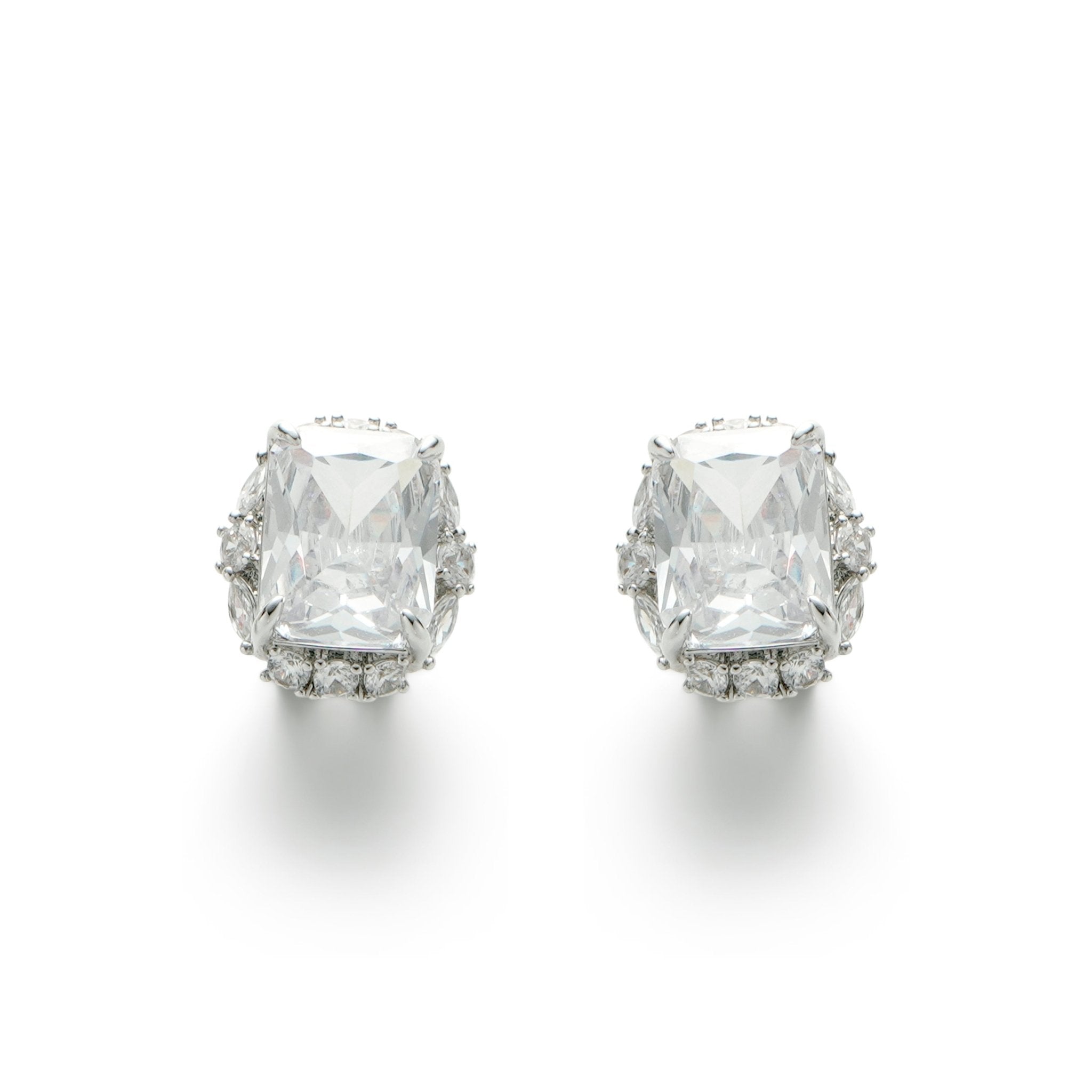 RSNY Princess Square Earrings - R2113A