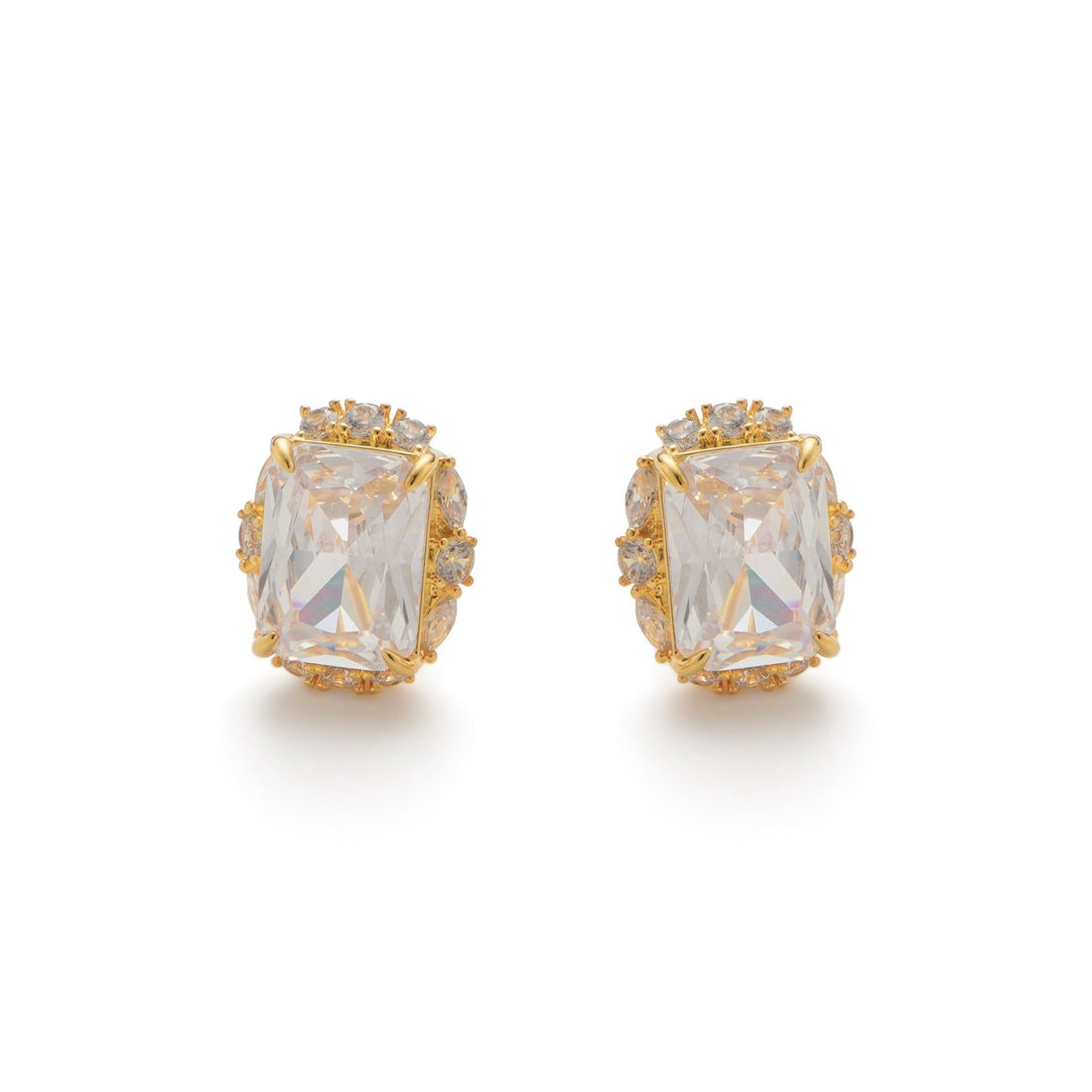 RSNY Princess Square Earrings - R2113B