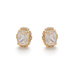 RSNY Princess Square Earrings - R2113B