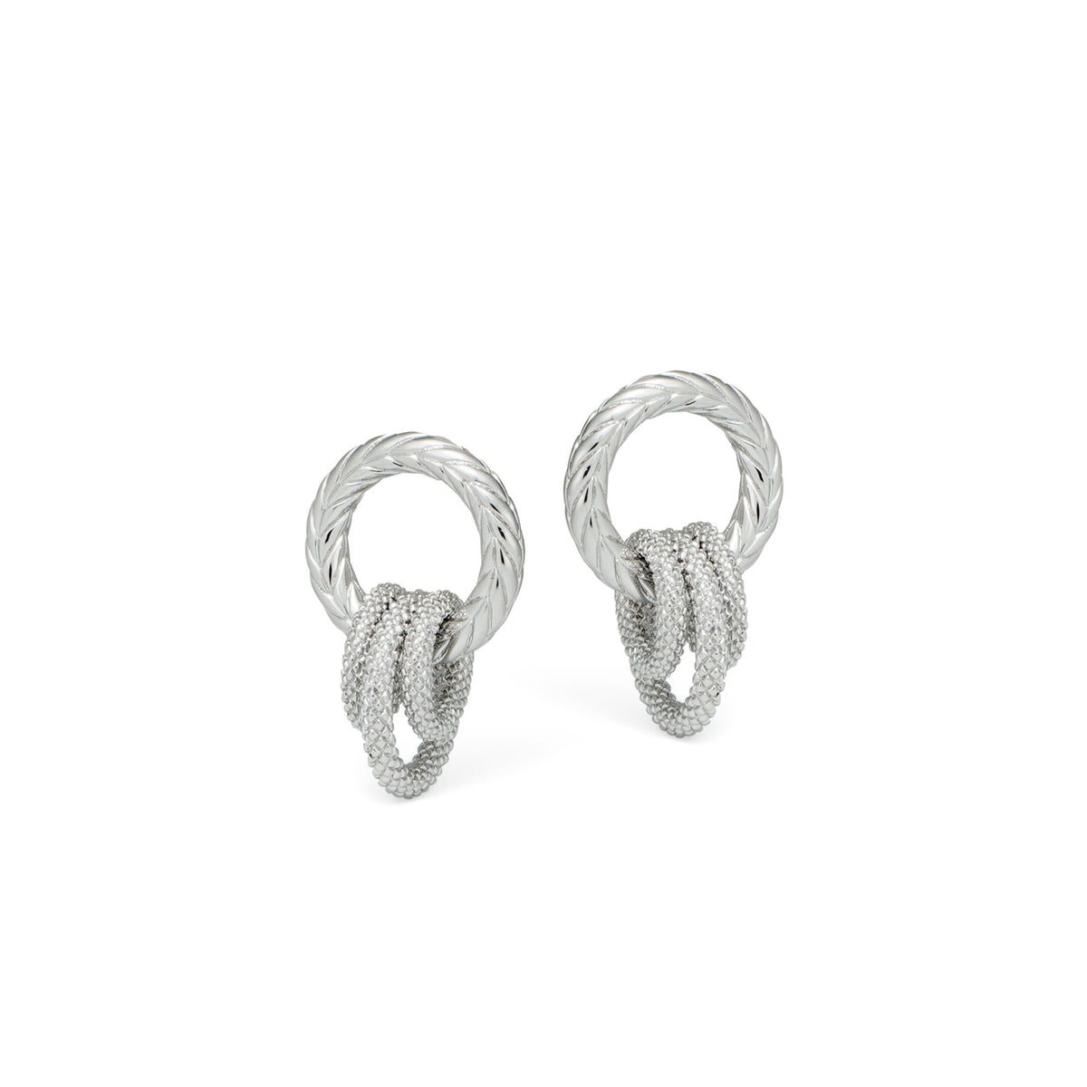 RSNY ring stud earrings - R2057A