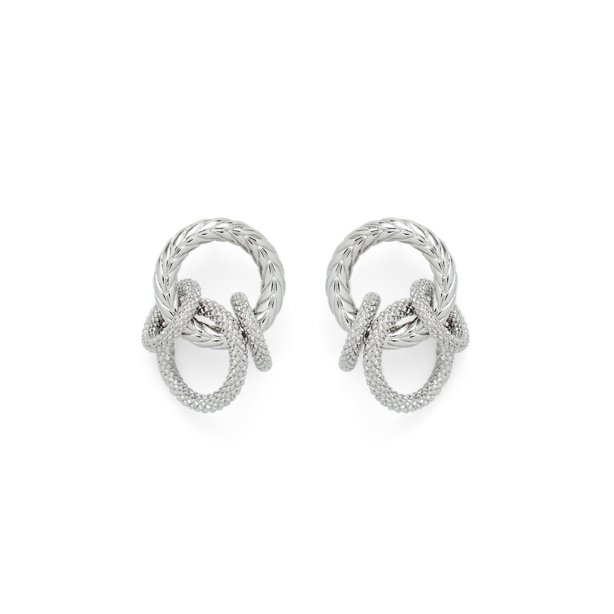 RSNY ring stud earrings - R2057A