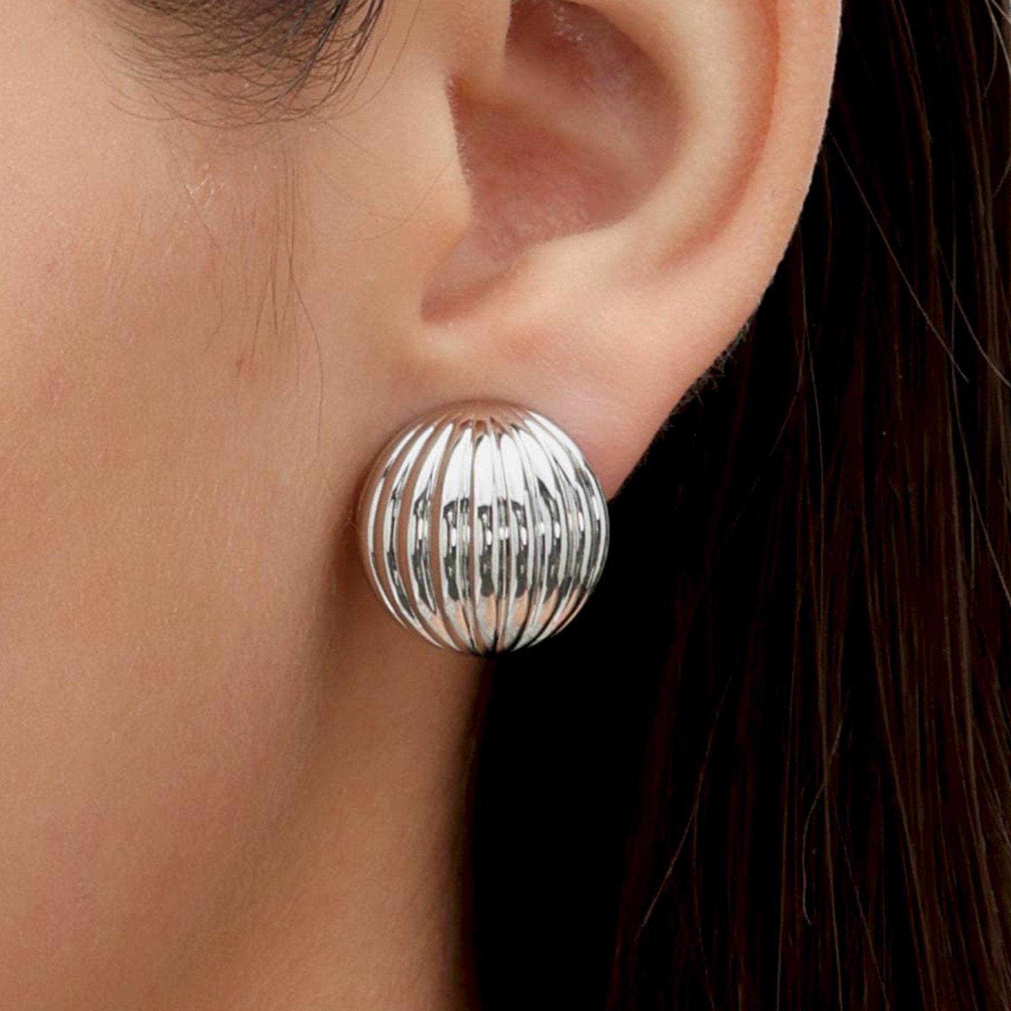 RSNY Roman Ball Earrings - R2143A