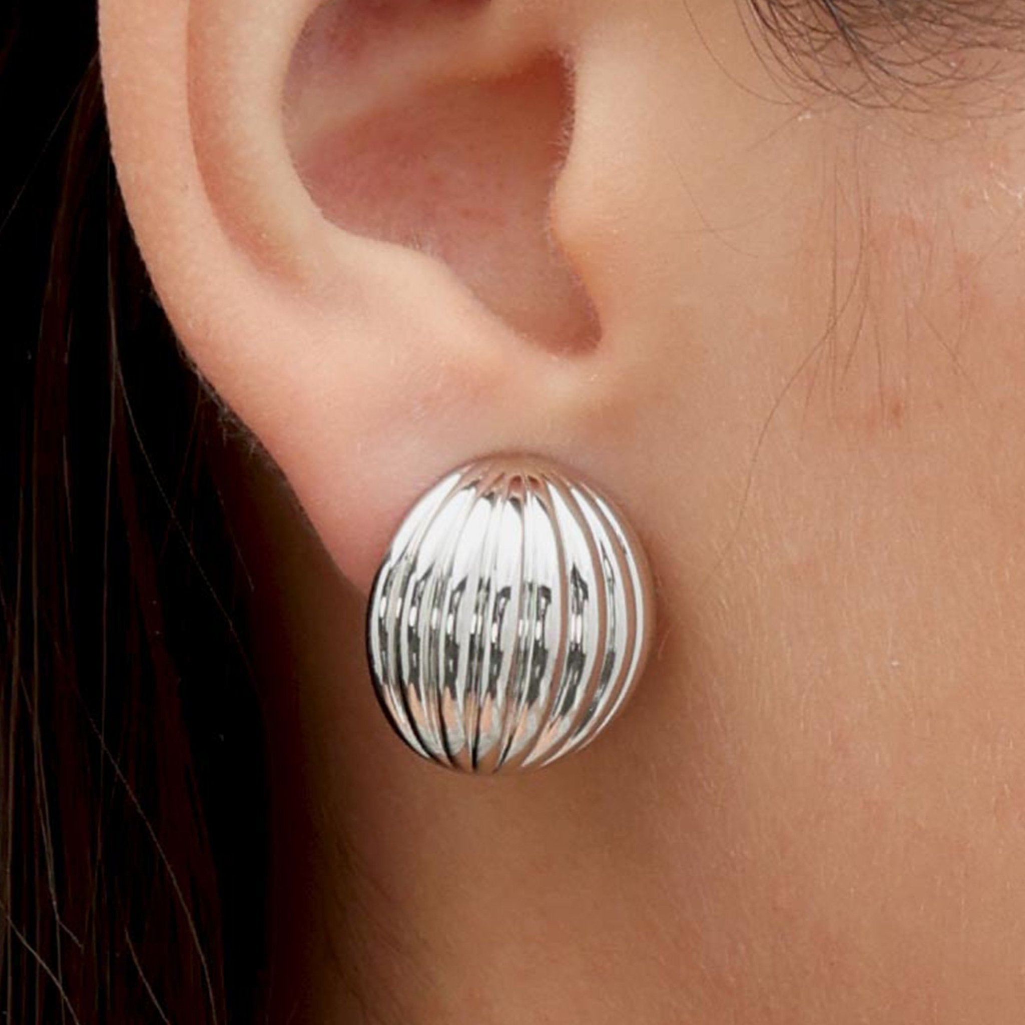 RSNY Roman Ball Earrings - R2143A