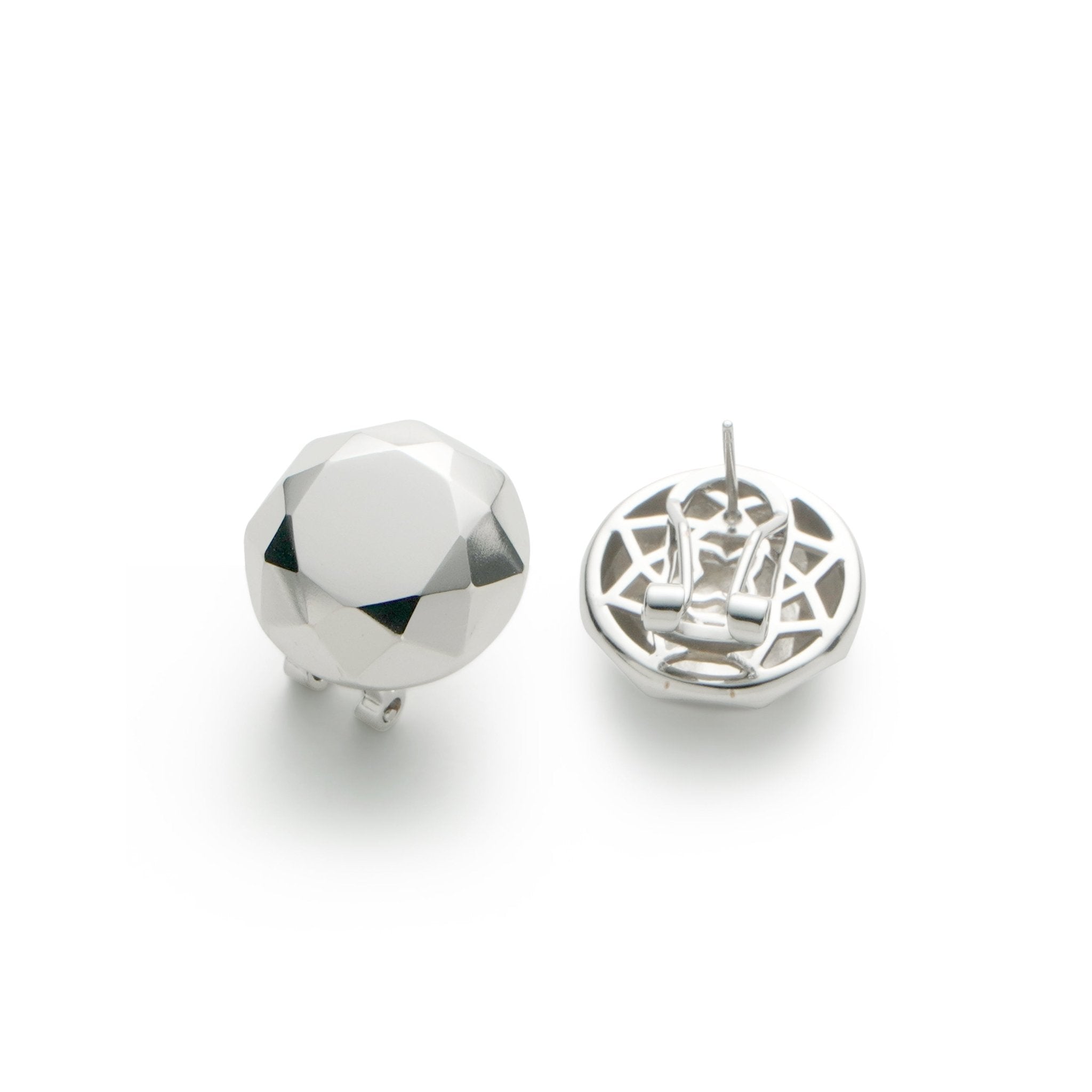 RSNY round diamond cut stud earrings - R2168A