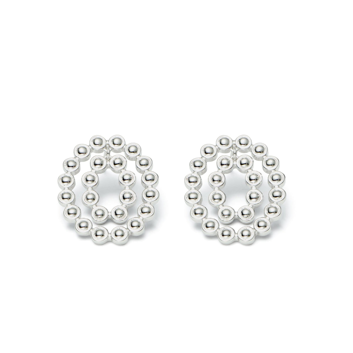 RSNY round ring smart stud earrings - R2120A