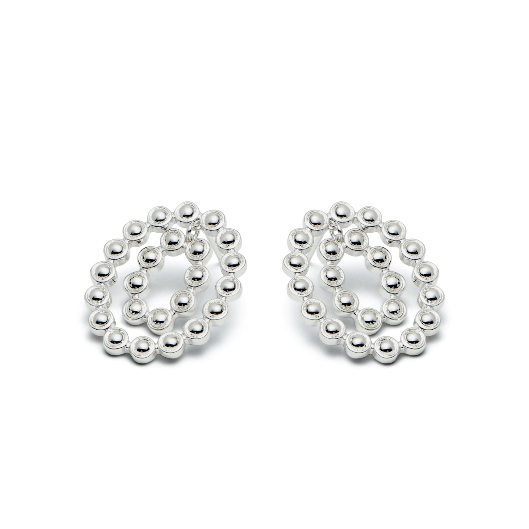 RSNY round ring smart stud earrings - R2120A