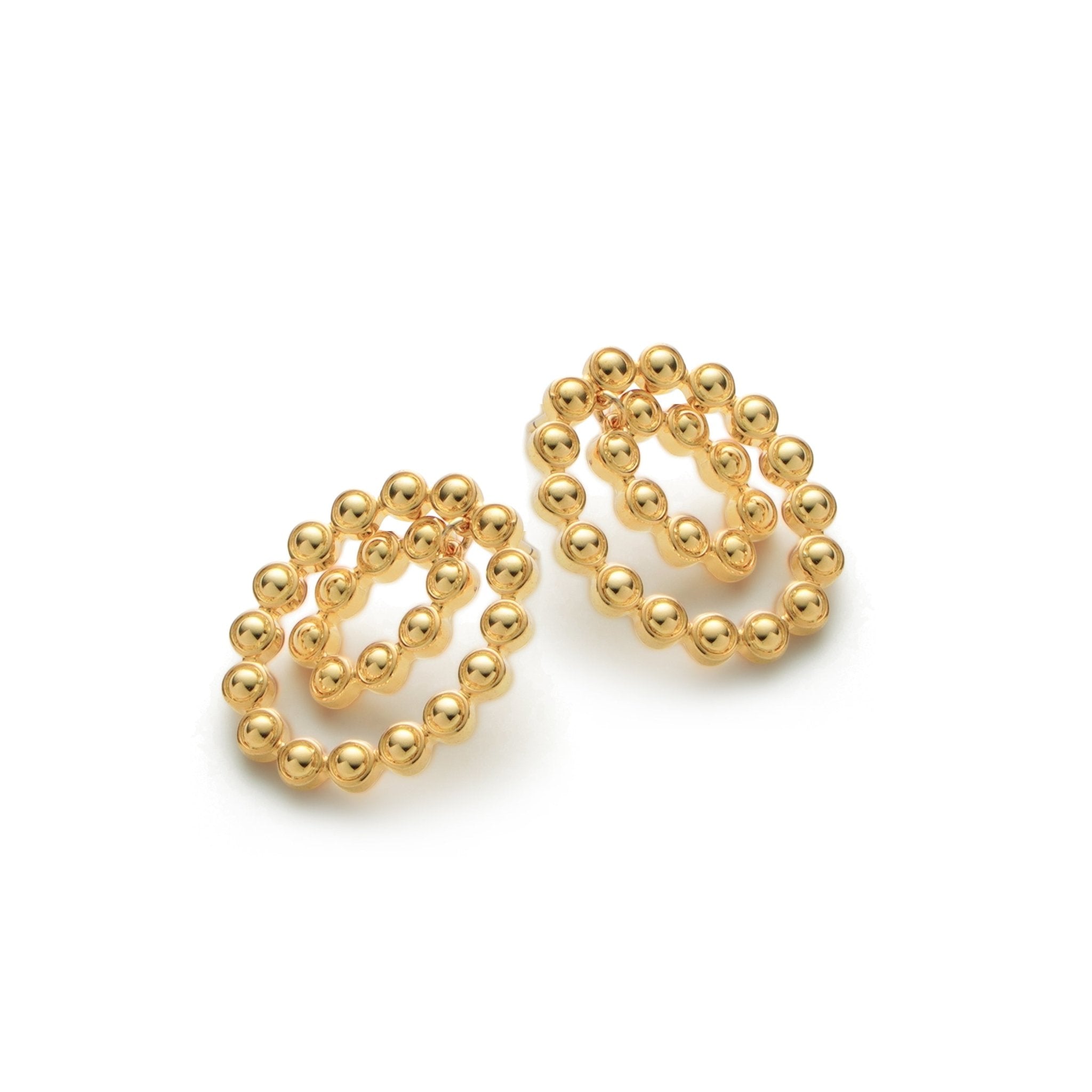RSNY round ring smart stud earrings - R2120B