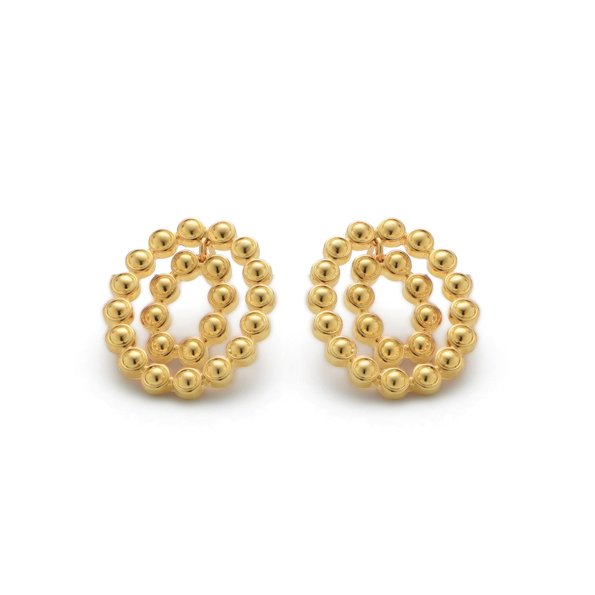 RSNY round ring smart stud earrings - R2120B