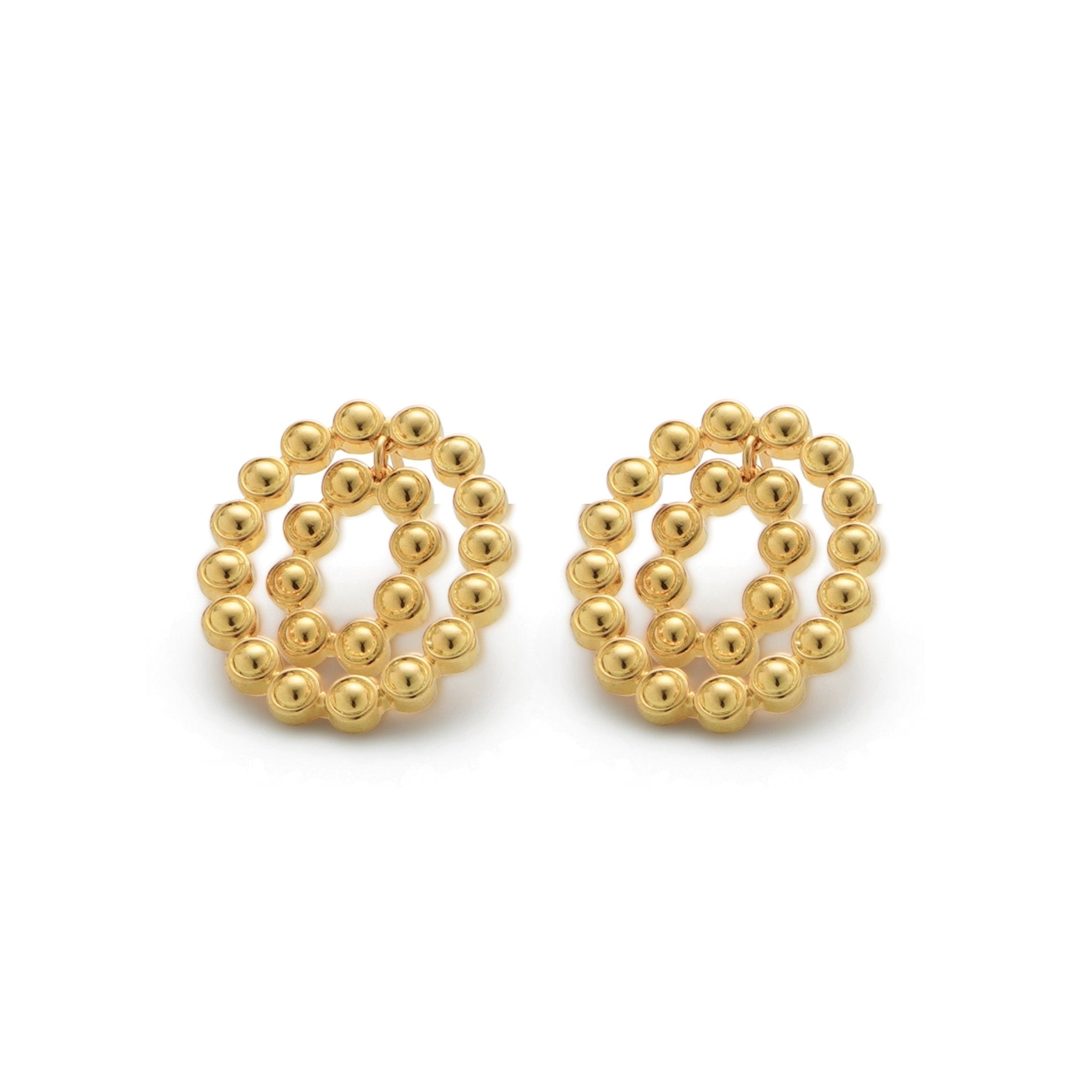 RSNY round ring smart stud earrings - R2120B