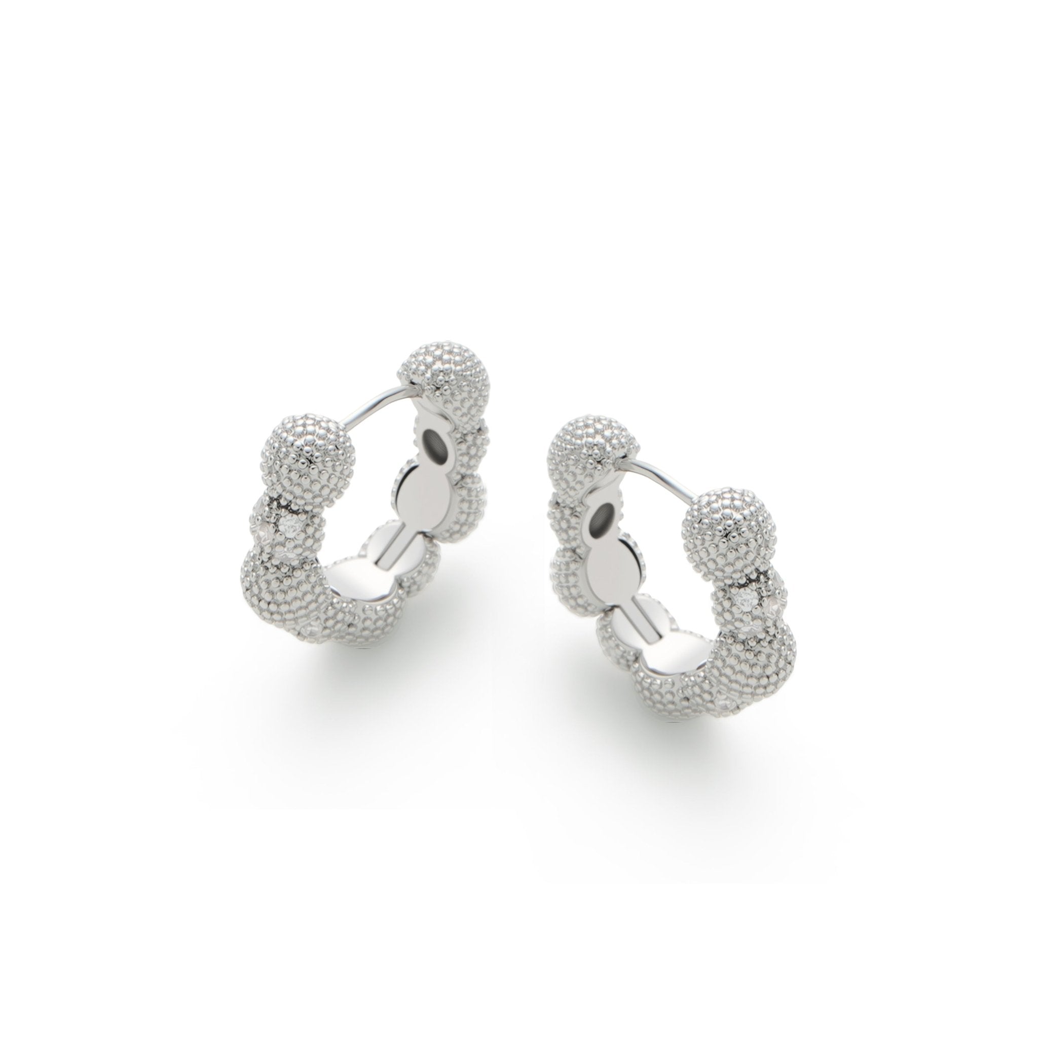 RSNY Shiny Ball Earrings - R2189A