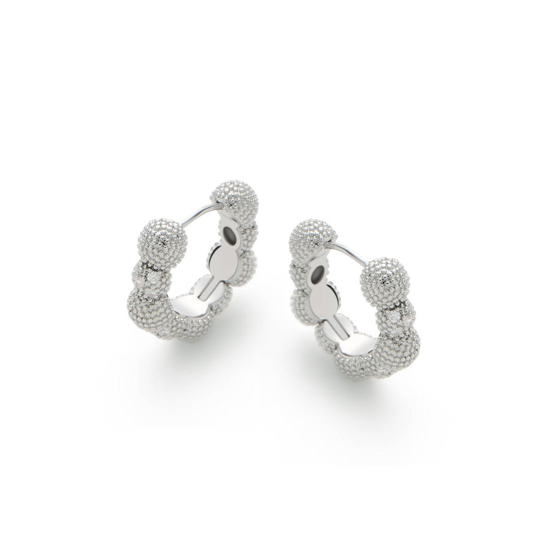 RSNY Shiny Ball Earrings - R2189A