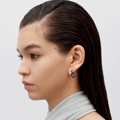 RSNY Shiny Heart Earrings - R2201A