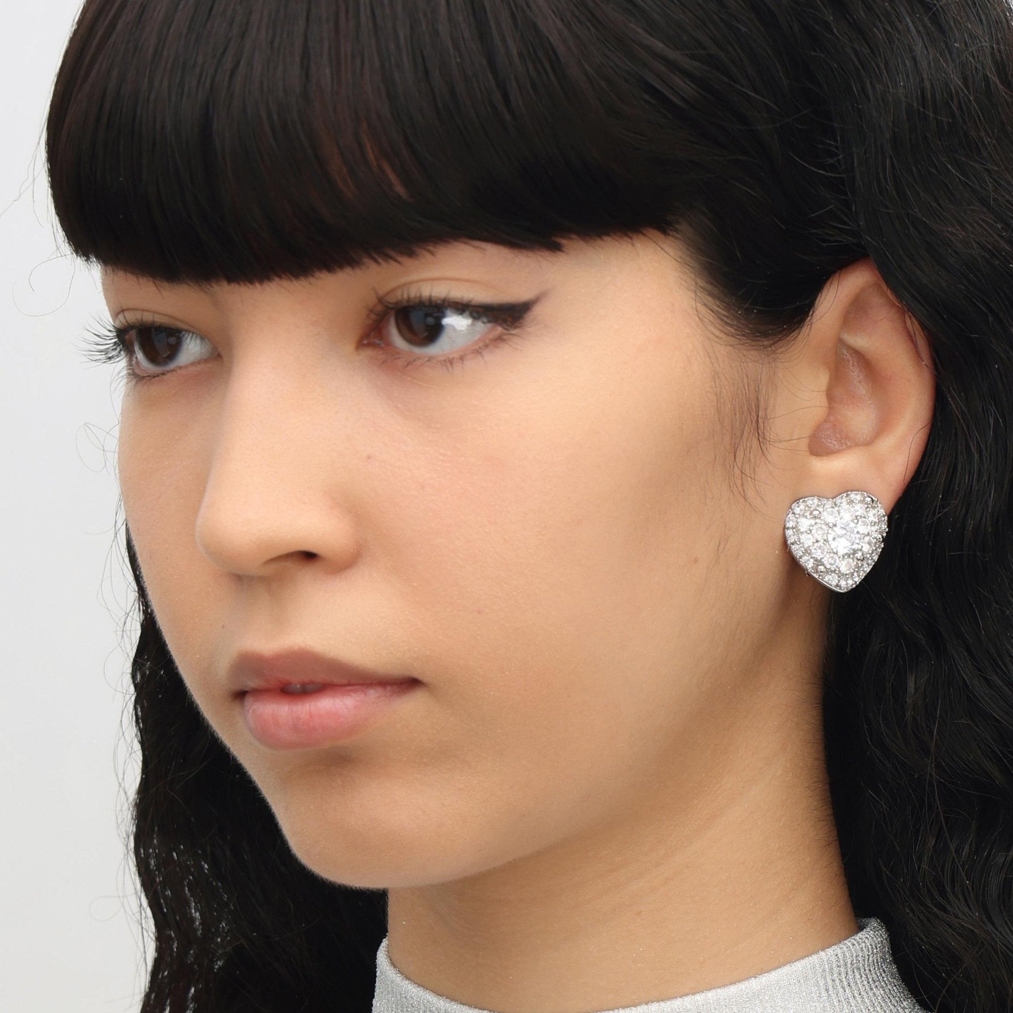 RSNY Shiny Love Stud Earrings - R2062A