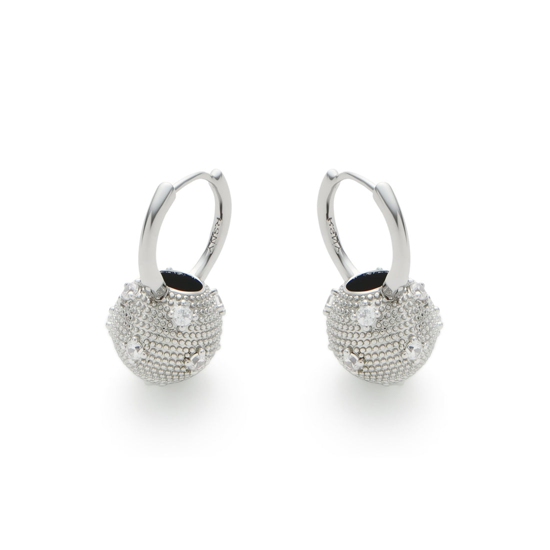 RSNY Shiny Spherical Earrings - R2190A