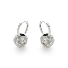 RSNY Shiny Spherical Earrings - R2190A