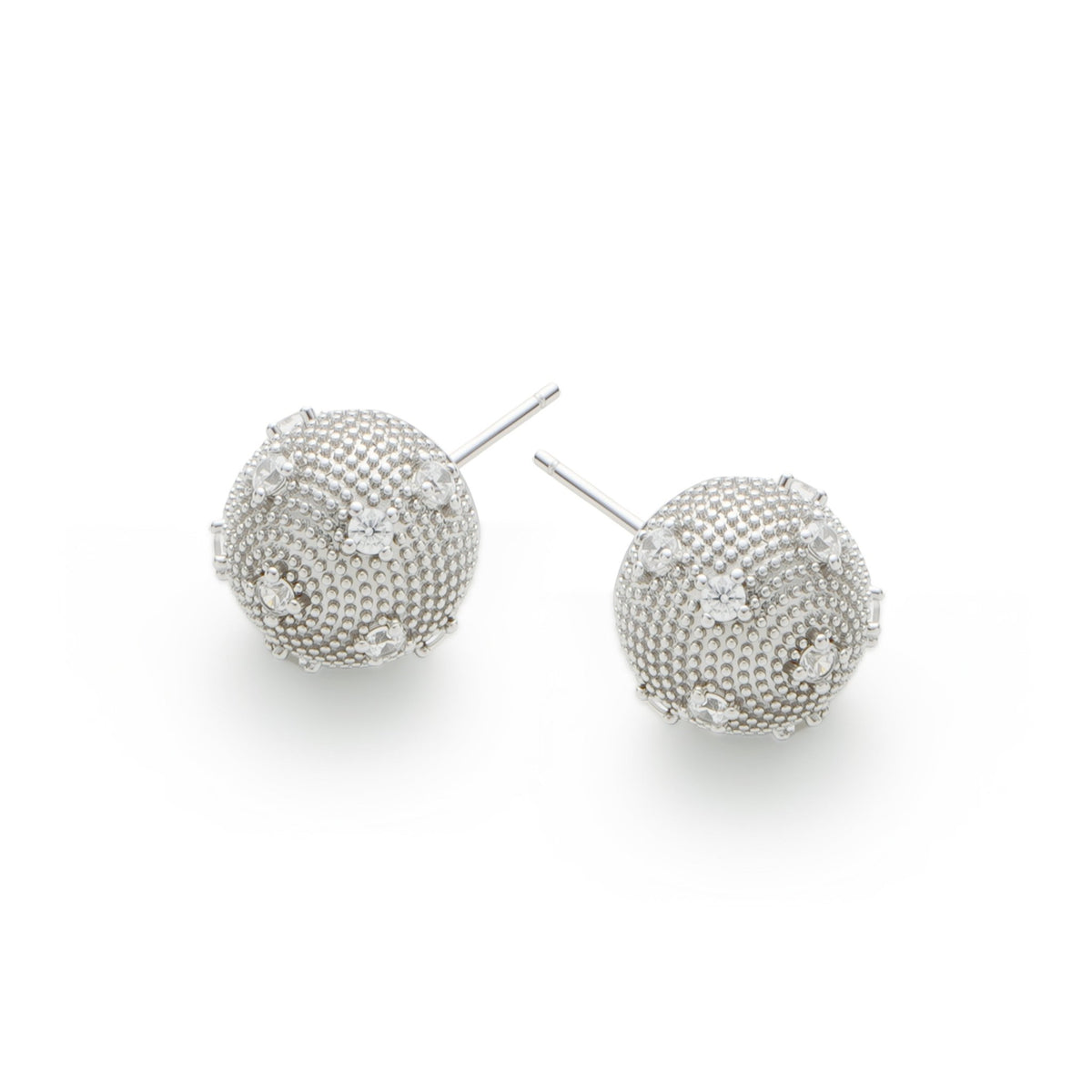 RSNY Shiny Spherical Earrings - R2191A