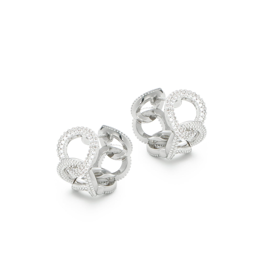RSNY simple chain earrings - R2181A