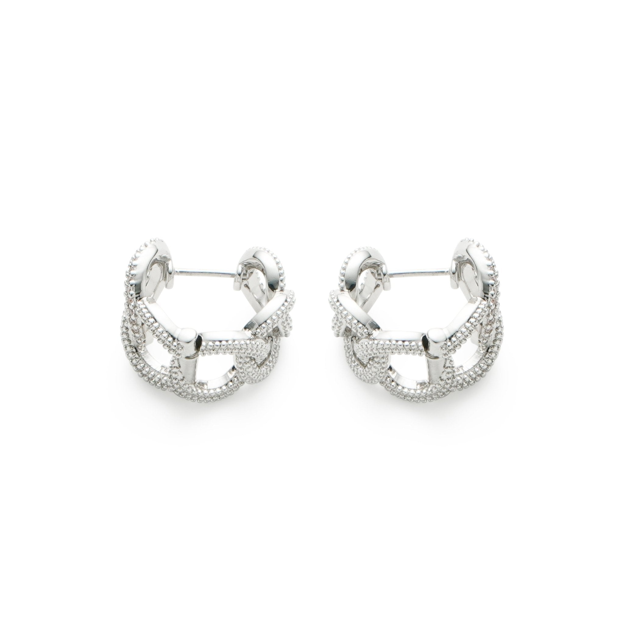 RSNY simple chain earrings - R2181A