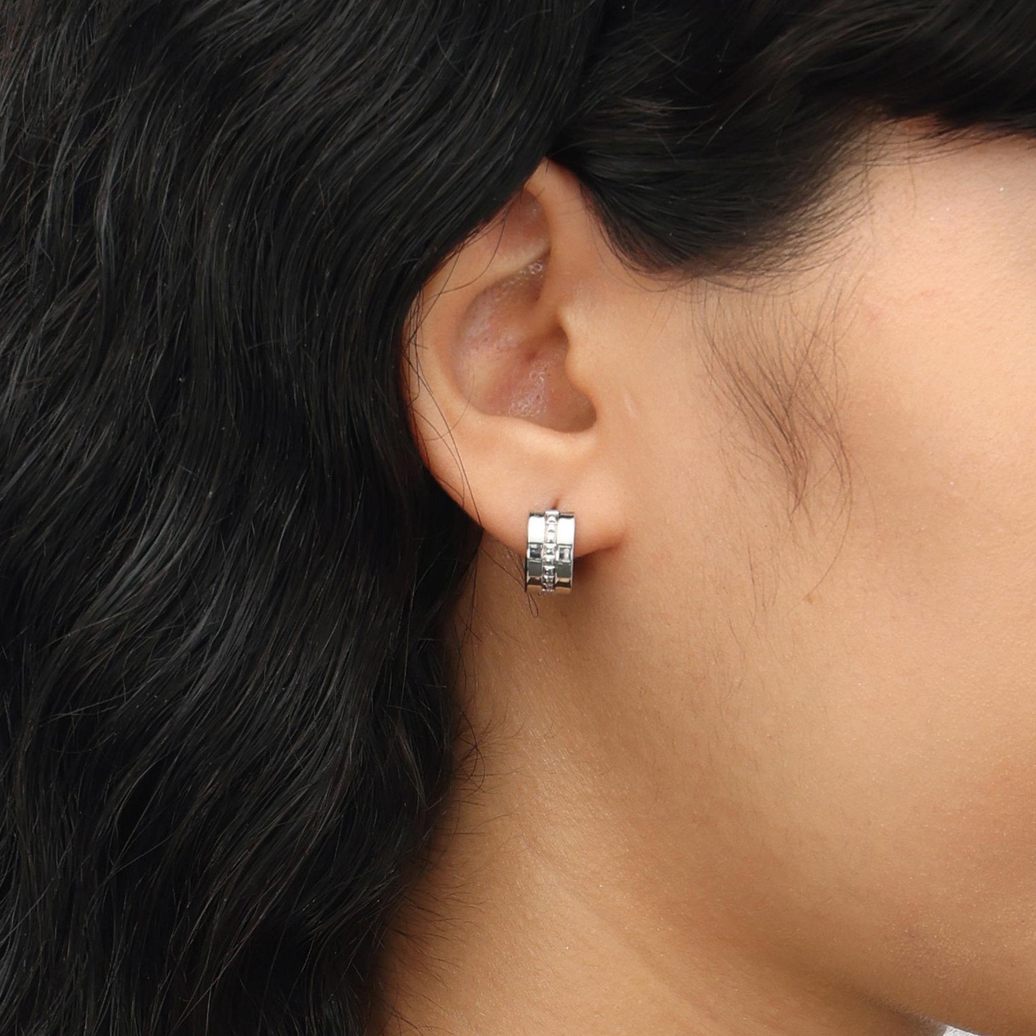 RSNY simple earrings - R2050A