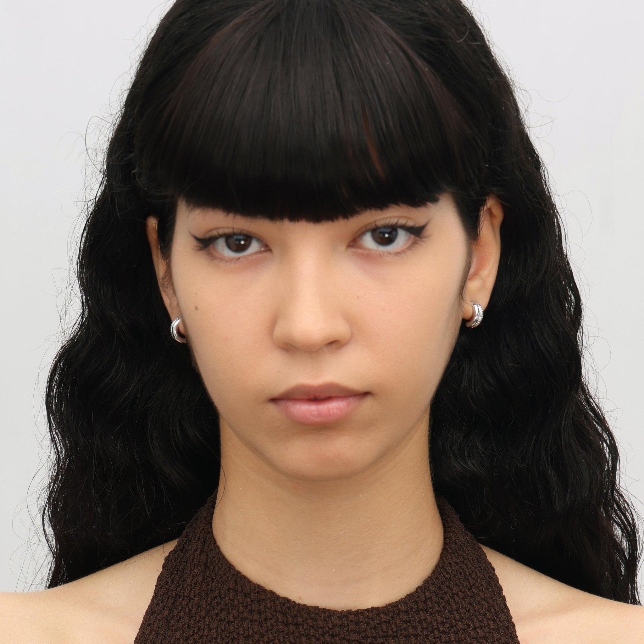 RSNY simple line earrings - R2052A