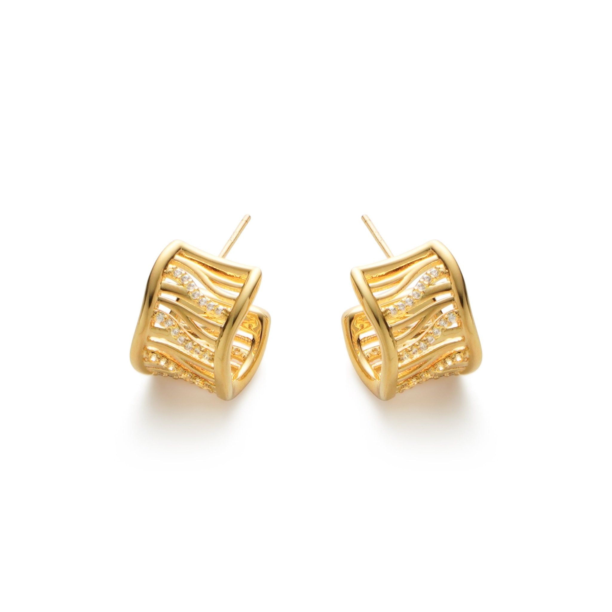 RSNY simple line earrings - R2124B