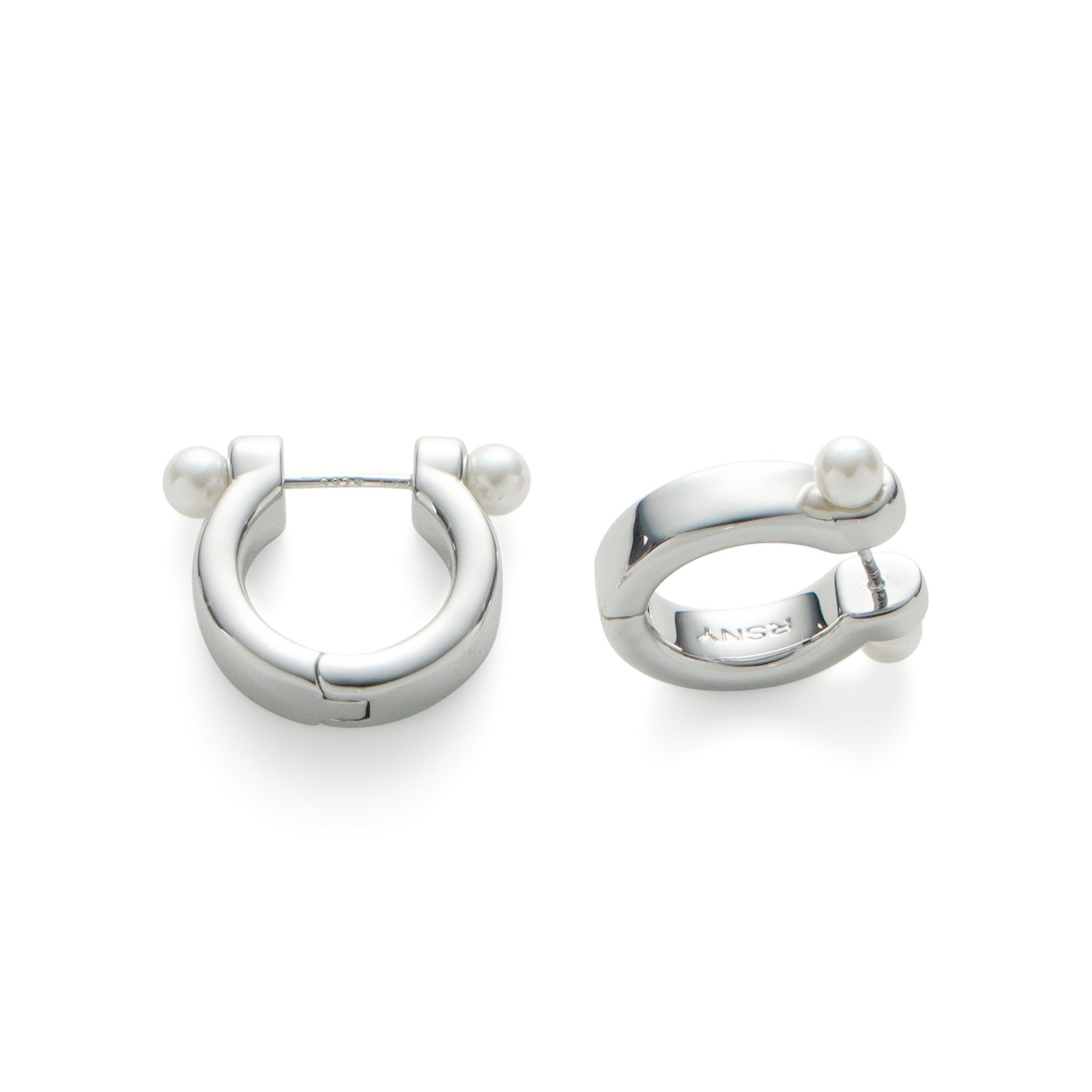 RSNY simple pearl earrings - R2110A