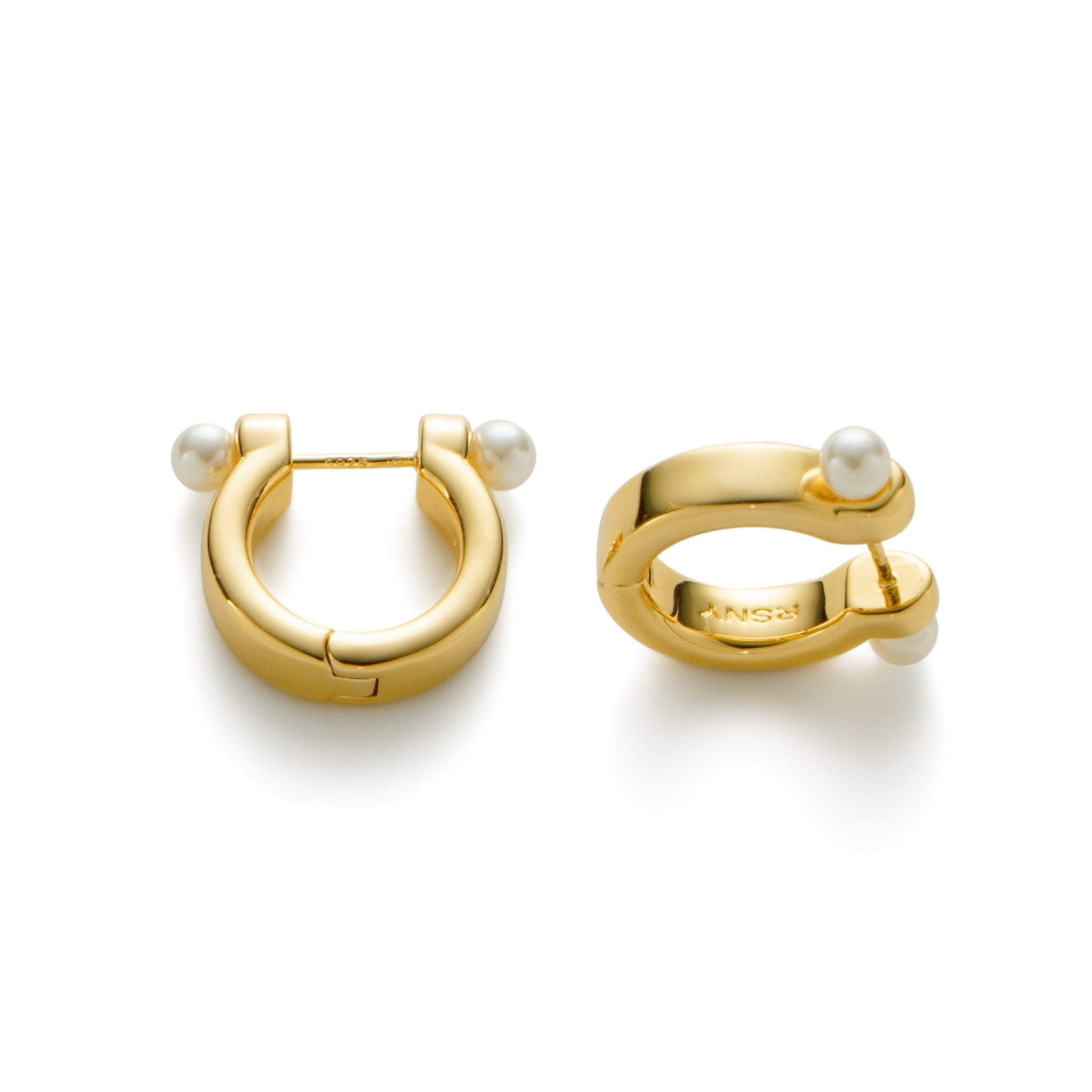 RSNY simple pearl earrings - R2110B