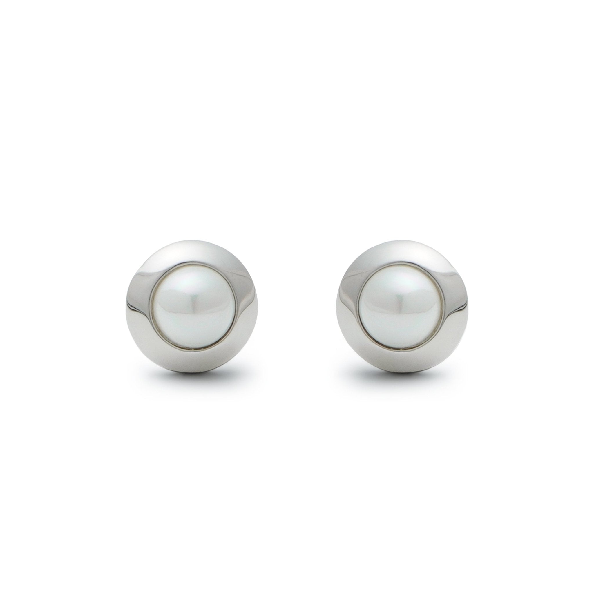 RSNY simple pearl stud earrings - R2046A