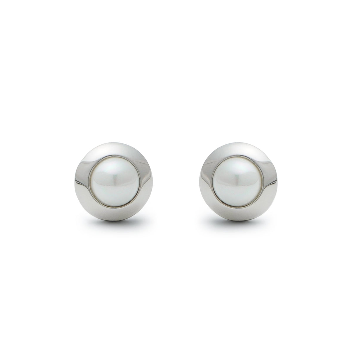 RSNY simple pearl stud earrings - R2046A