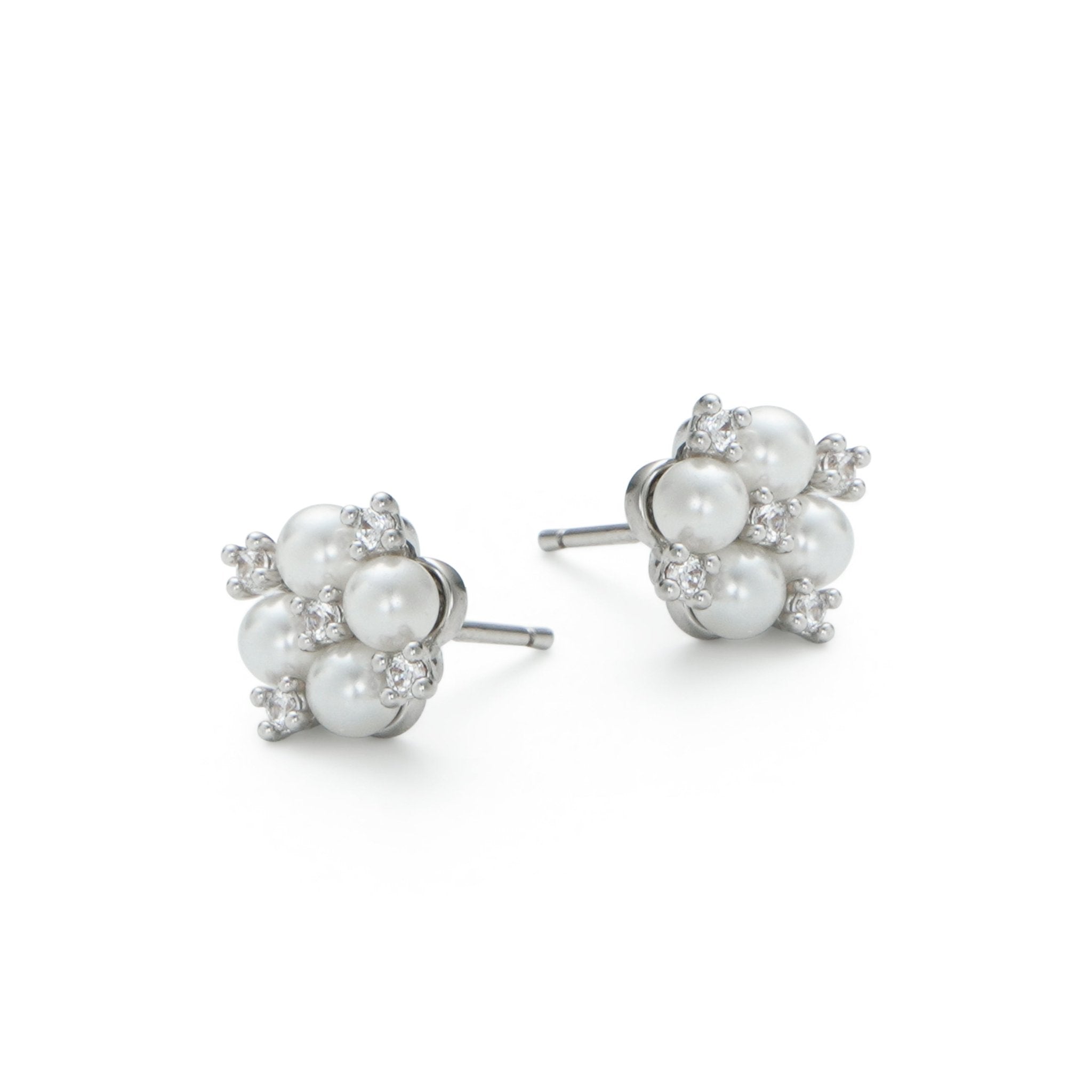 RSNY simple pearl stud earrings - R2165A