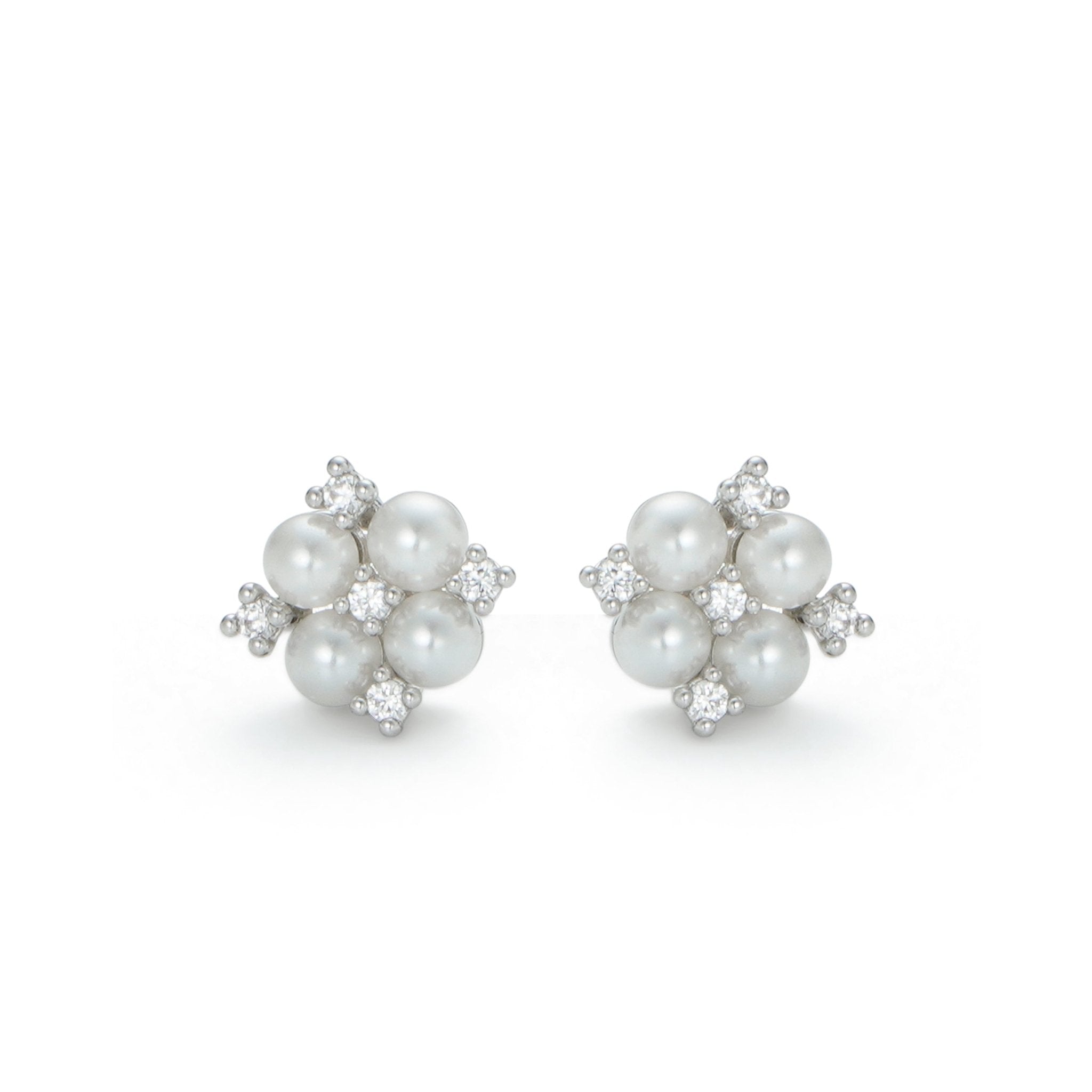 RSNY simple pearl stud earrings - R2165A