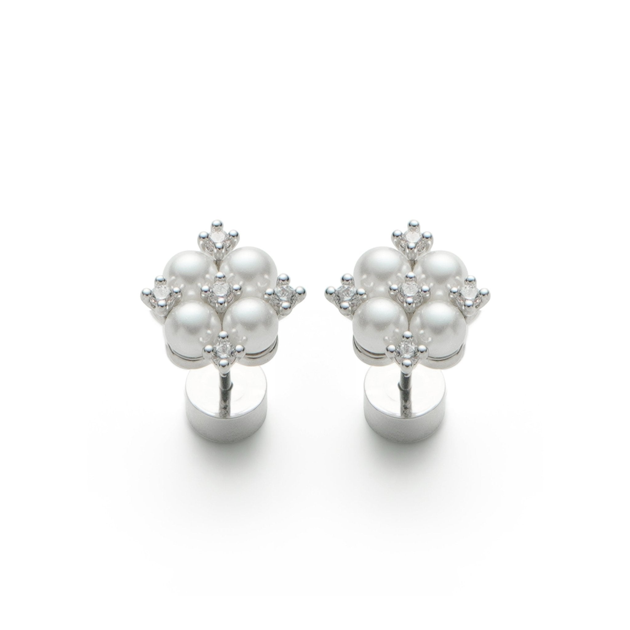RSNY simple pearl stud earrings - R2165A