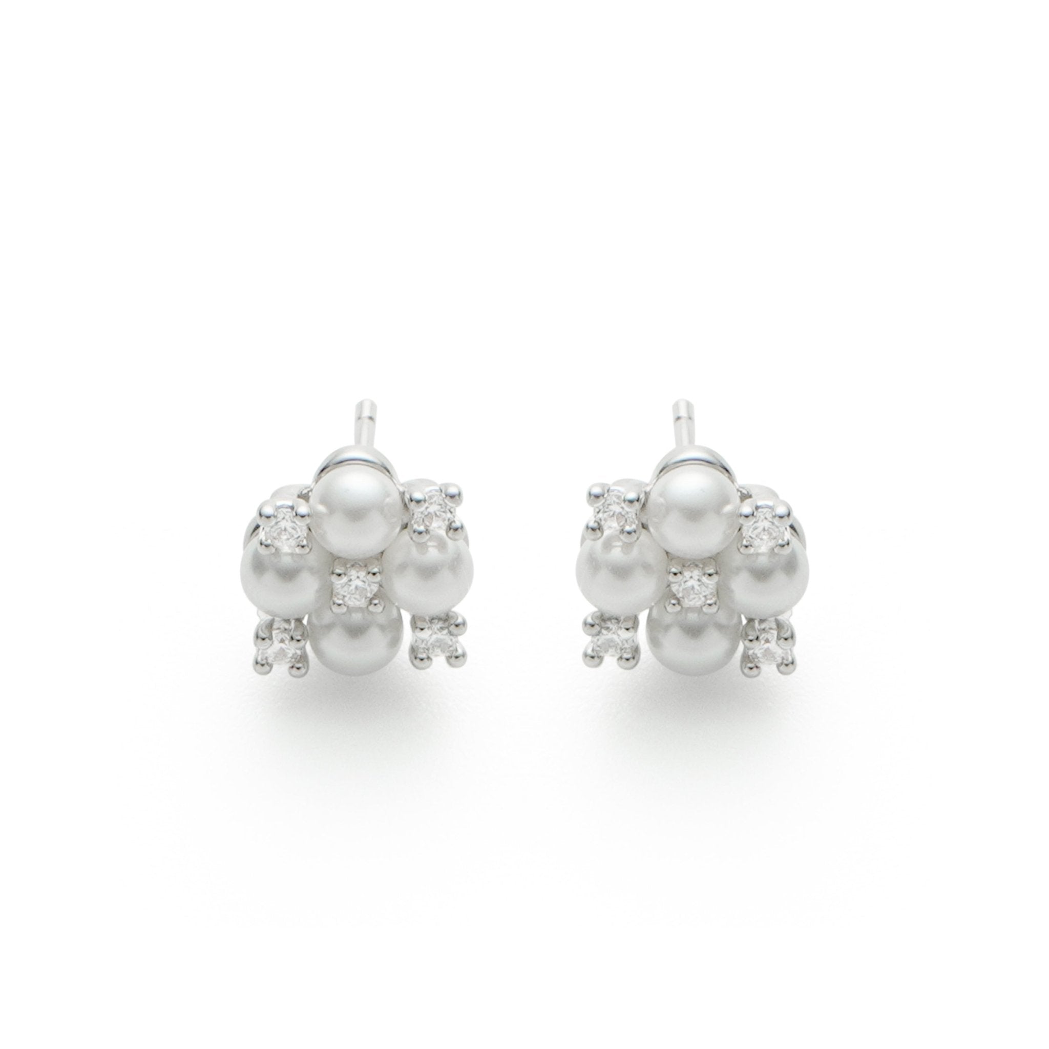 RSNY simple pearl stud earrings - R2165A