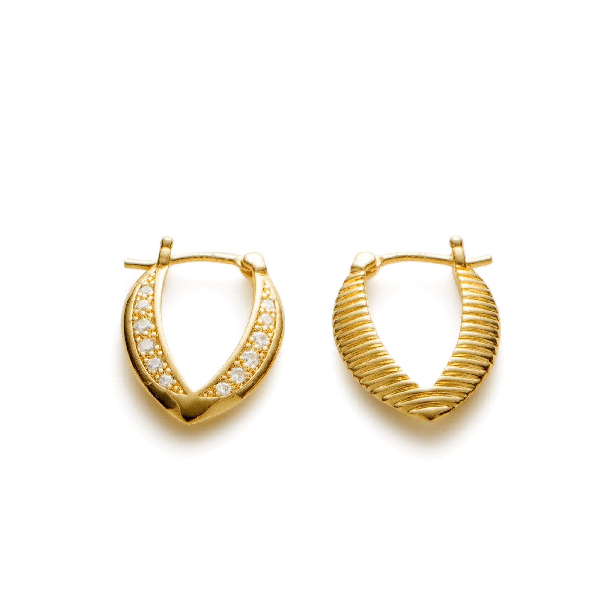 RSNY Simple Roman Earrings - R2149B