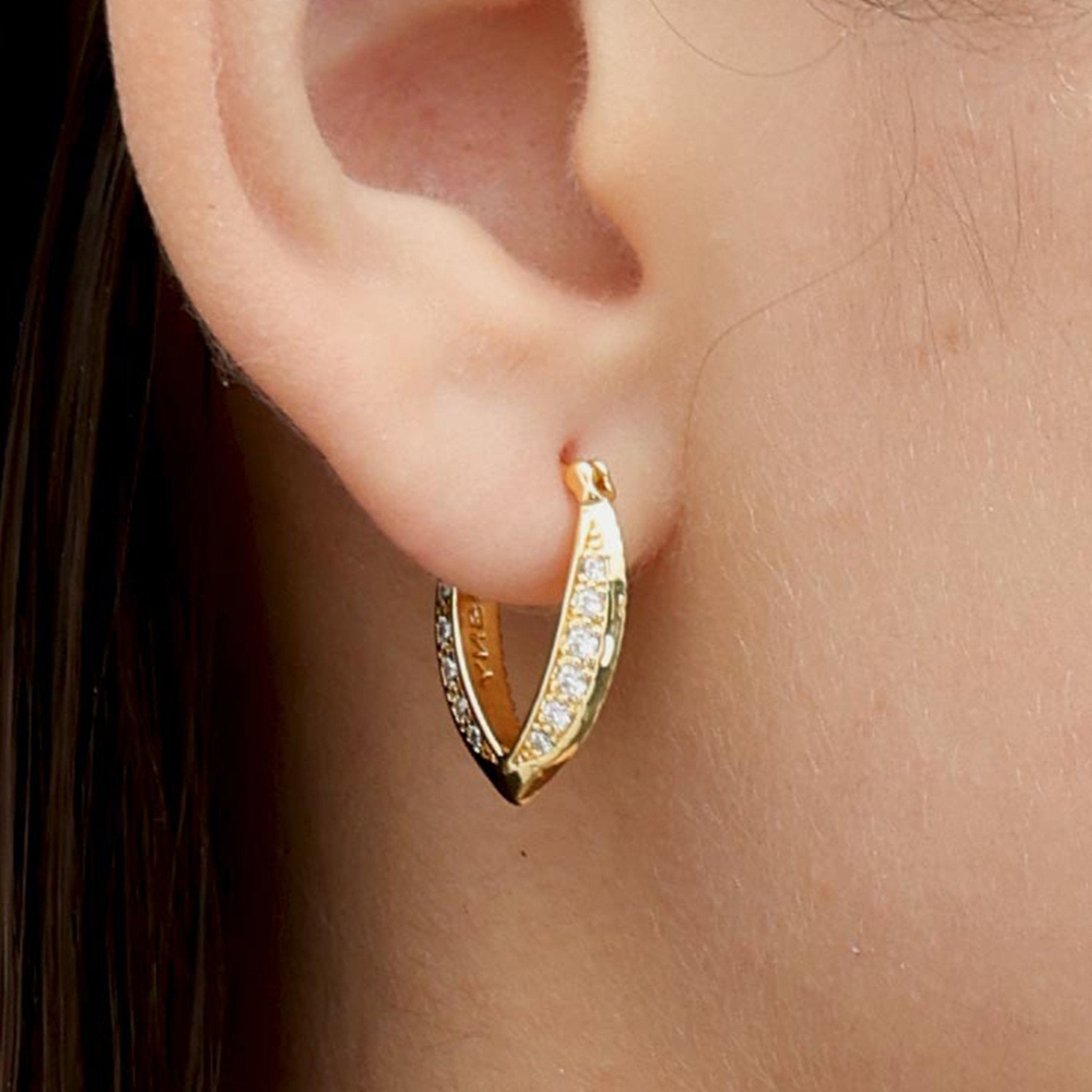 RSNY Simple Roman Earrings - R2149B